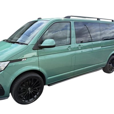 VW T5 T6 LWB Side Bars Sportline Black