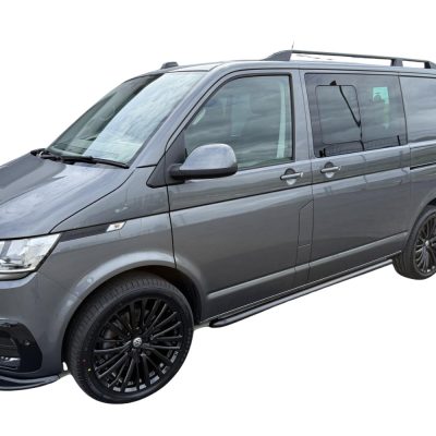 VW T5 T6 Side Bars SWB Sportline Black