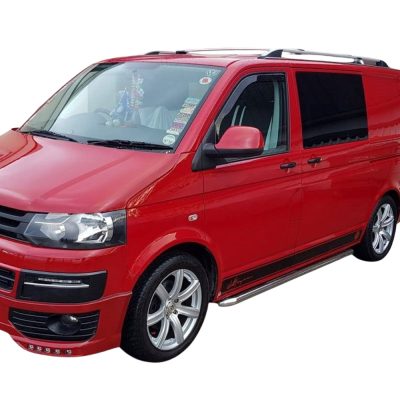 VW T5 T6 Side Bars SWB Sportline Chrome