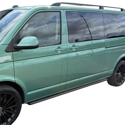 VW T5 T6 LWB Side Bars Sportline Black