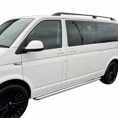 VW T5 T6 LWB Side Bars Chrome