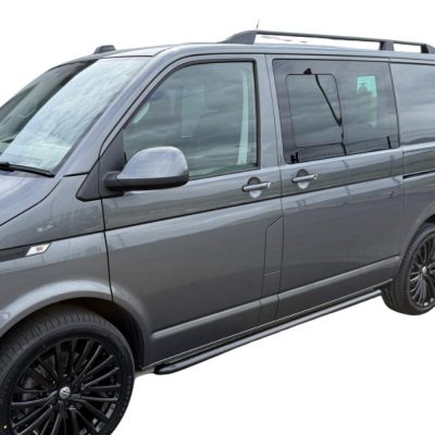VW T5 T6 Side Bars SWB Sportline Black