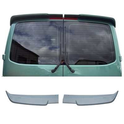VW T5 T6 Rear Barn Door Spoiler - Primed