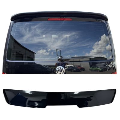 VW T6.1 T6 Tailgate Rear Spoiler Gloss Black