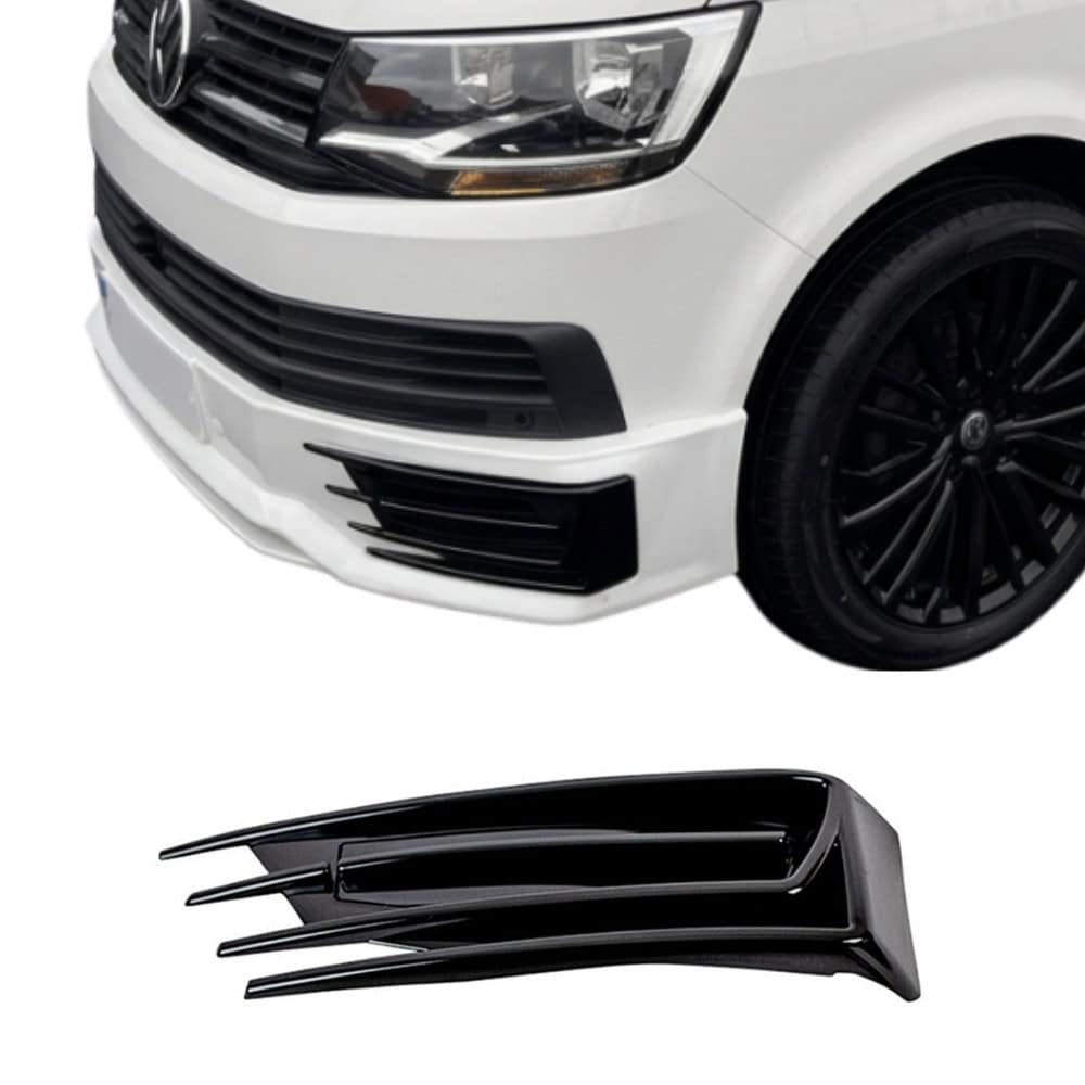 VW T6 Replacement Front Spoiler Insert Fog Light Pod Passenger Side