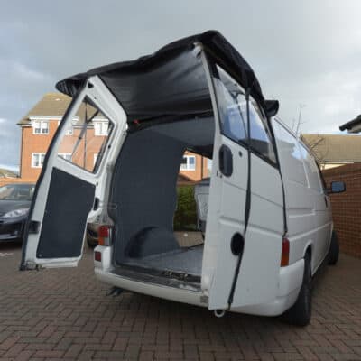Volkswagen T4 Barn Door Cover 1990-2003 - Black