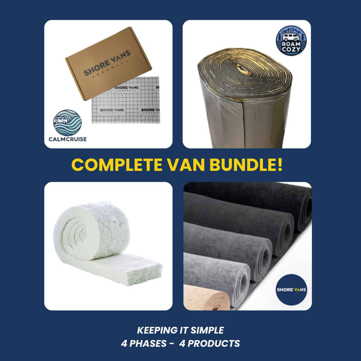 Vivaro MK3 Insulation & Carpet Bundles | Shore Vans