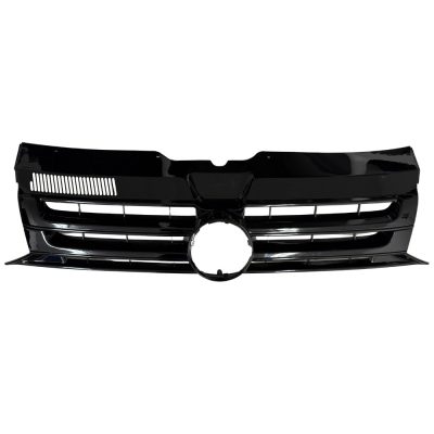 VW T5.1 badged grille gloss black front upgrade for Volkswagen Transporter